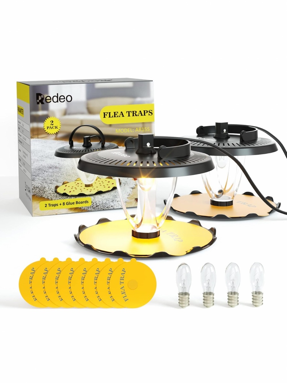 2 pack Redeo flea trap new